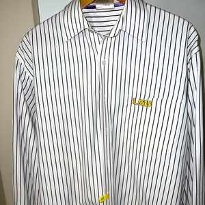 Vintage LSU button up shirt